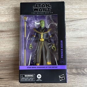 Star Wars Shadows Of The Empire Black Series Prince Xizor Action Figure Hasbro 🆕